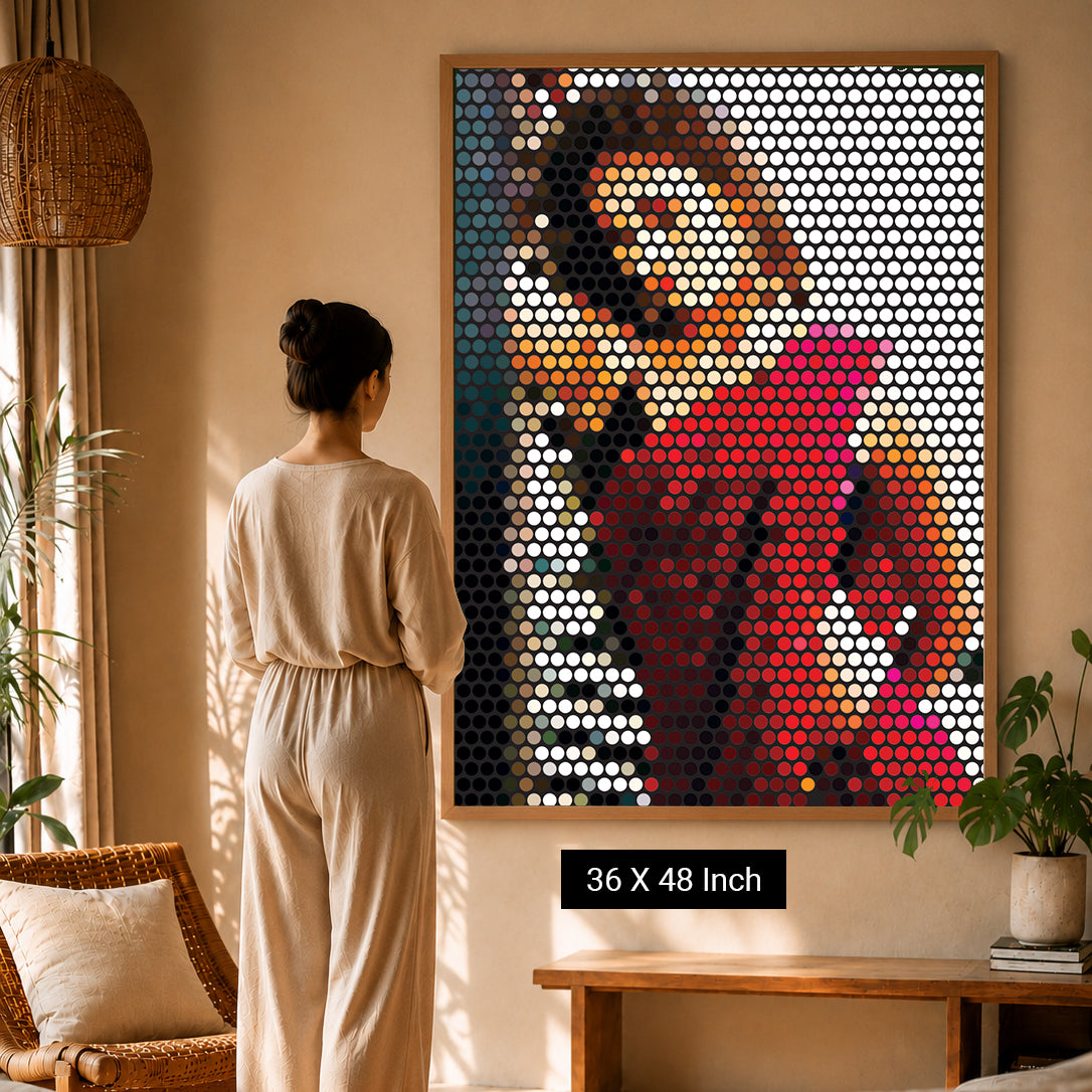 Museum-quality therapeutic print crafted for mental wellness