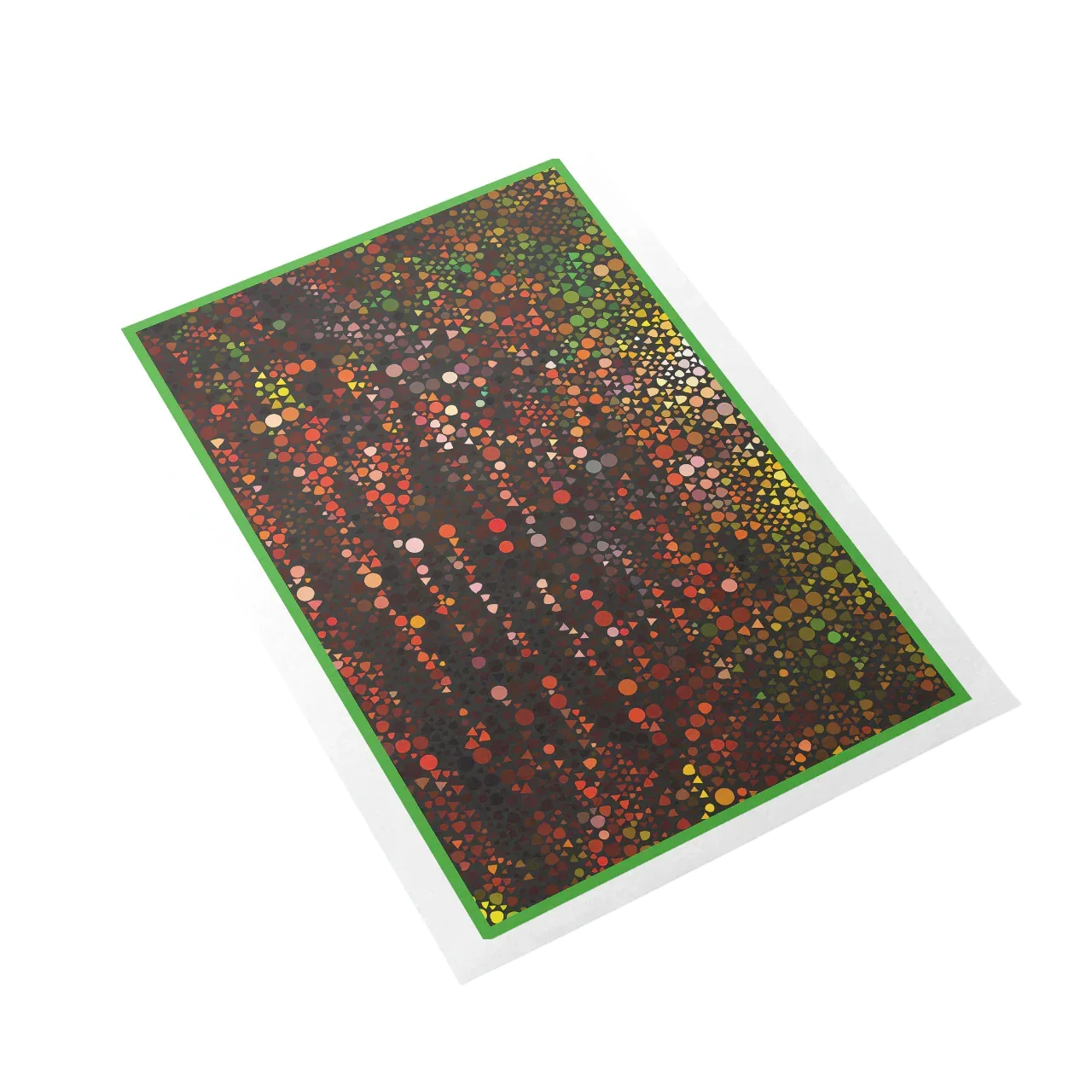 Nervous system reset wave poster for medical waiting rooms