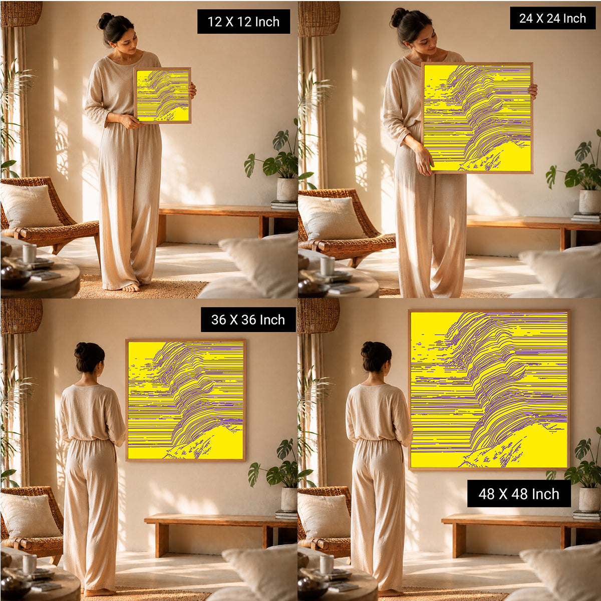 peaceful wellness canvas for emotional healing and mindful living rooms