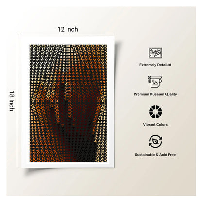 Polyvagal calm state canvas print for tranquil home interiors
