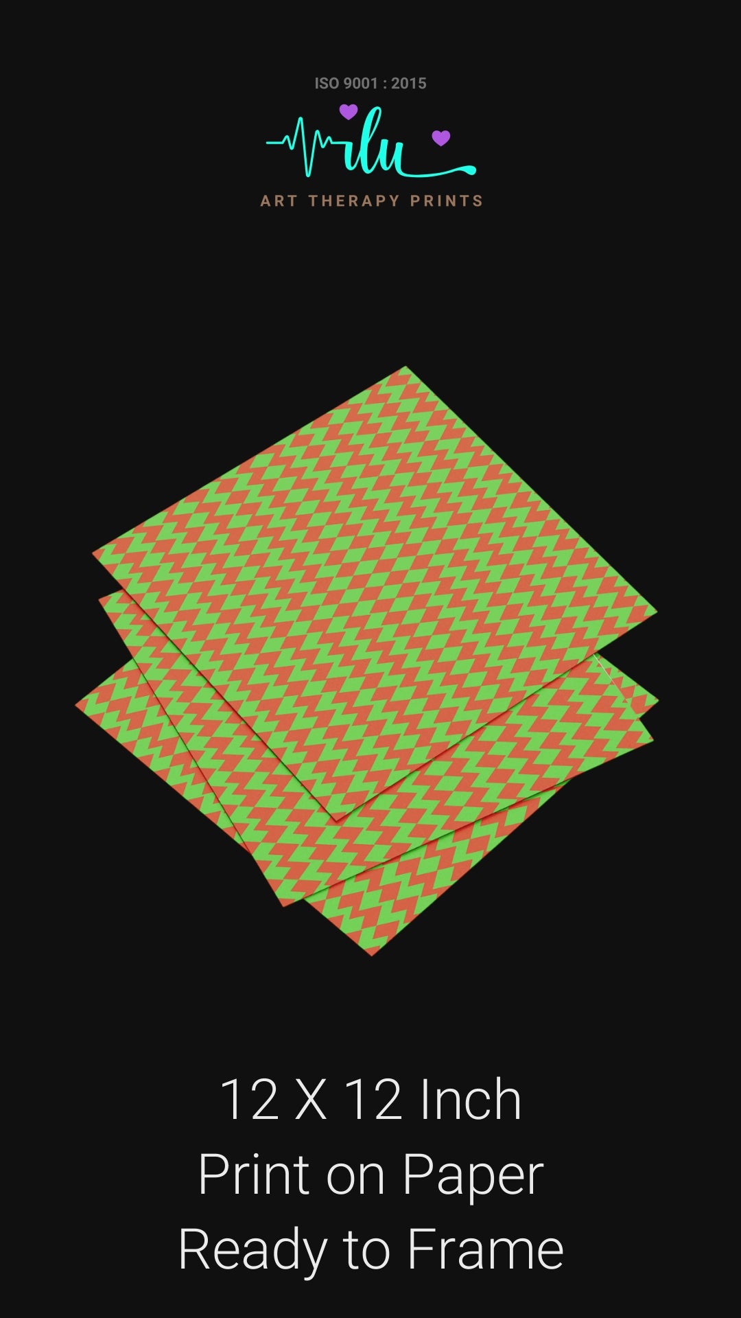 Healing art print to transform empty walls into soothing anchors