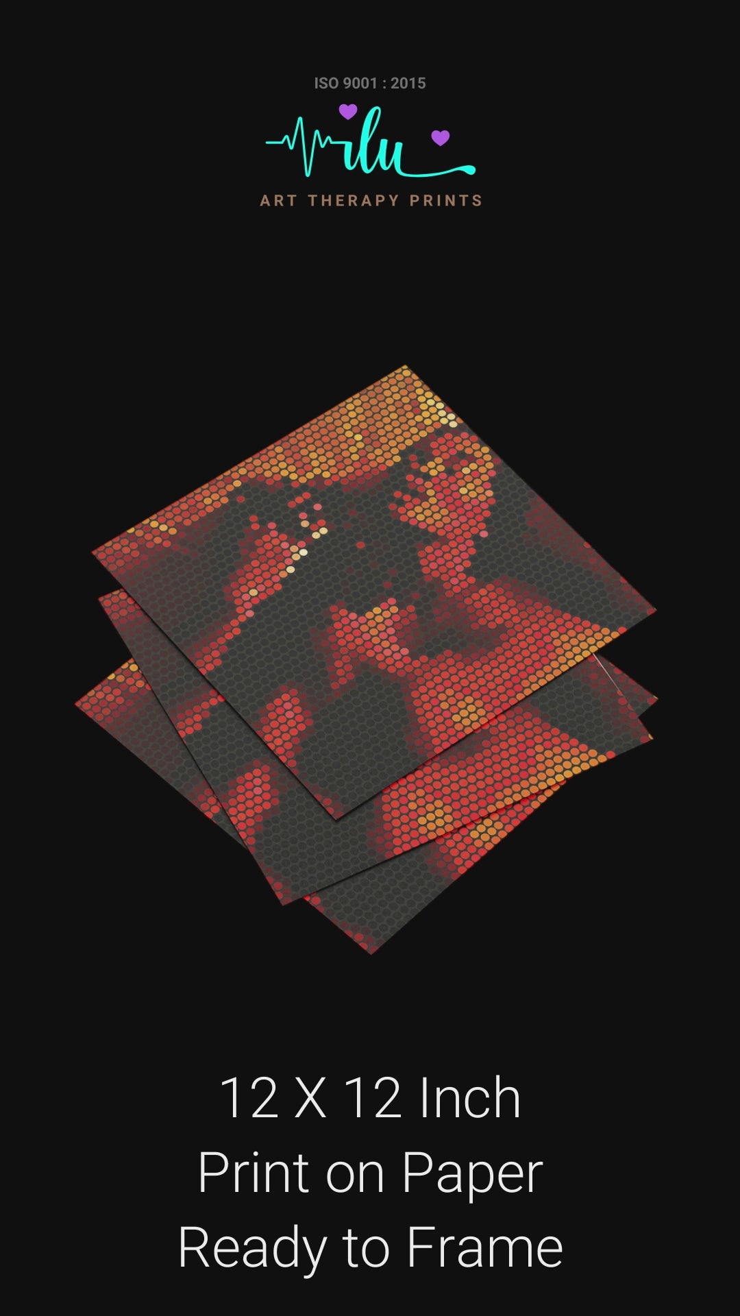 Calming wall art for anxiety relief bedroom decor India