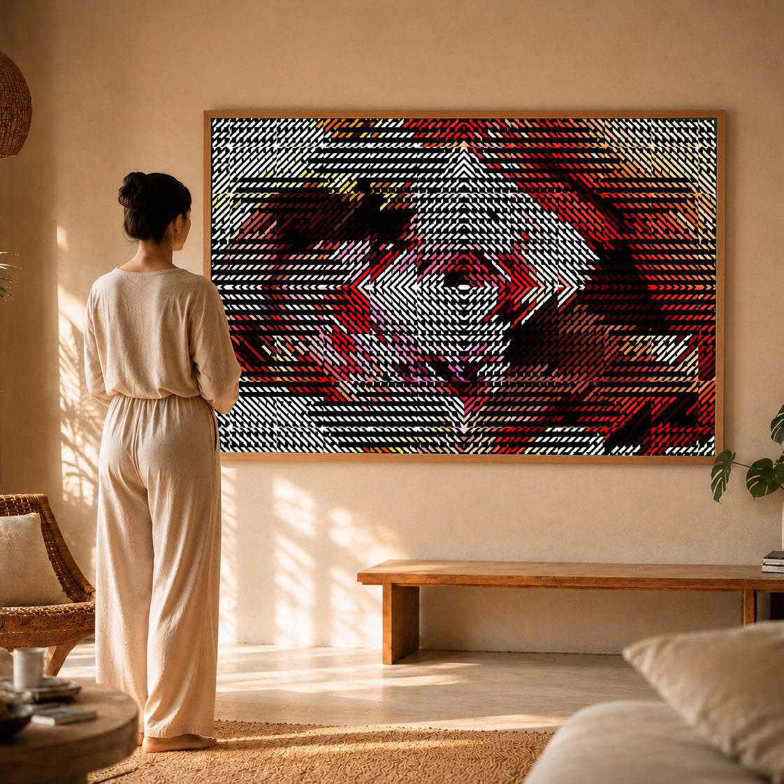relaxing wall art for anxiety relief and mindful home decoration ideas