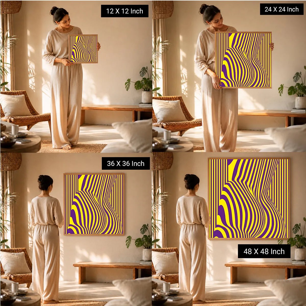 relaxing wellness wall art for mindfulness and emotional balance