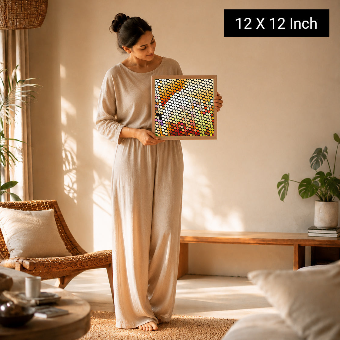 Science-backed calming visual decor print by Ilu Art Therapy