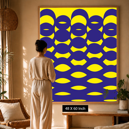 Science-backed visual art for lowering workplace anxiety