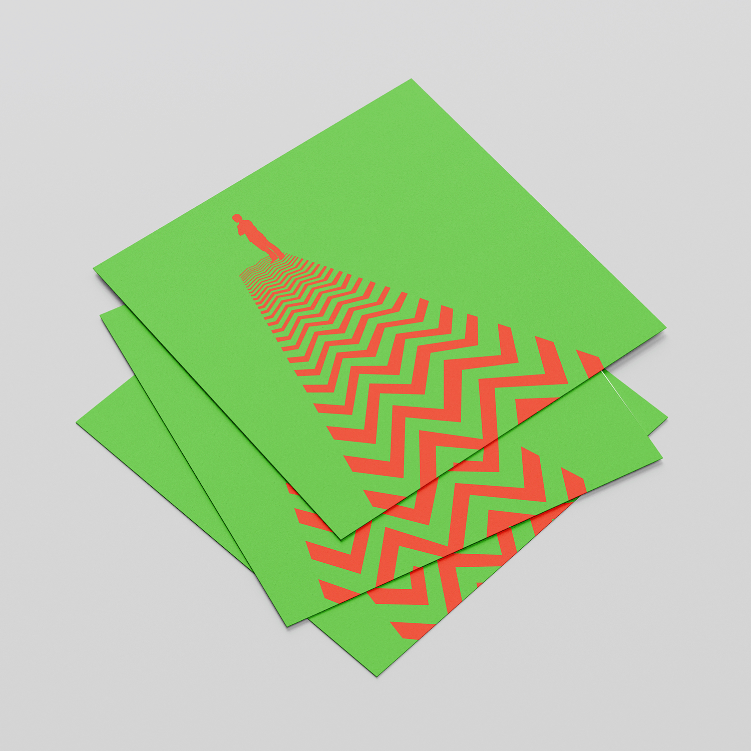 Soft gradient visual anchor print for client grounding in session