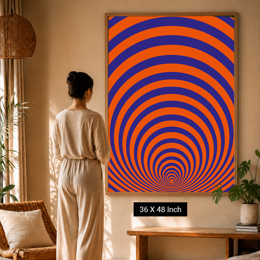 Soft pastel horizon line artwork for expansive visual feel