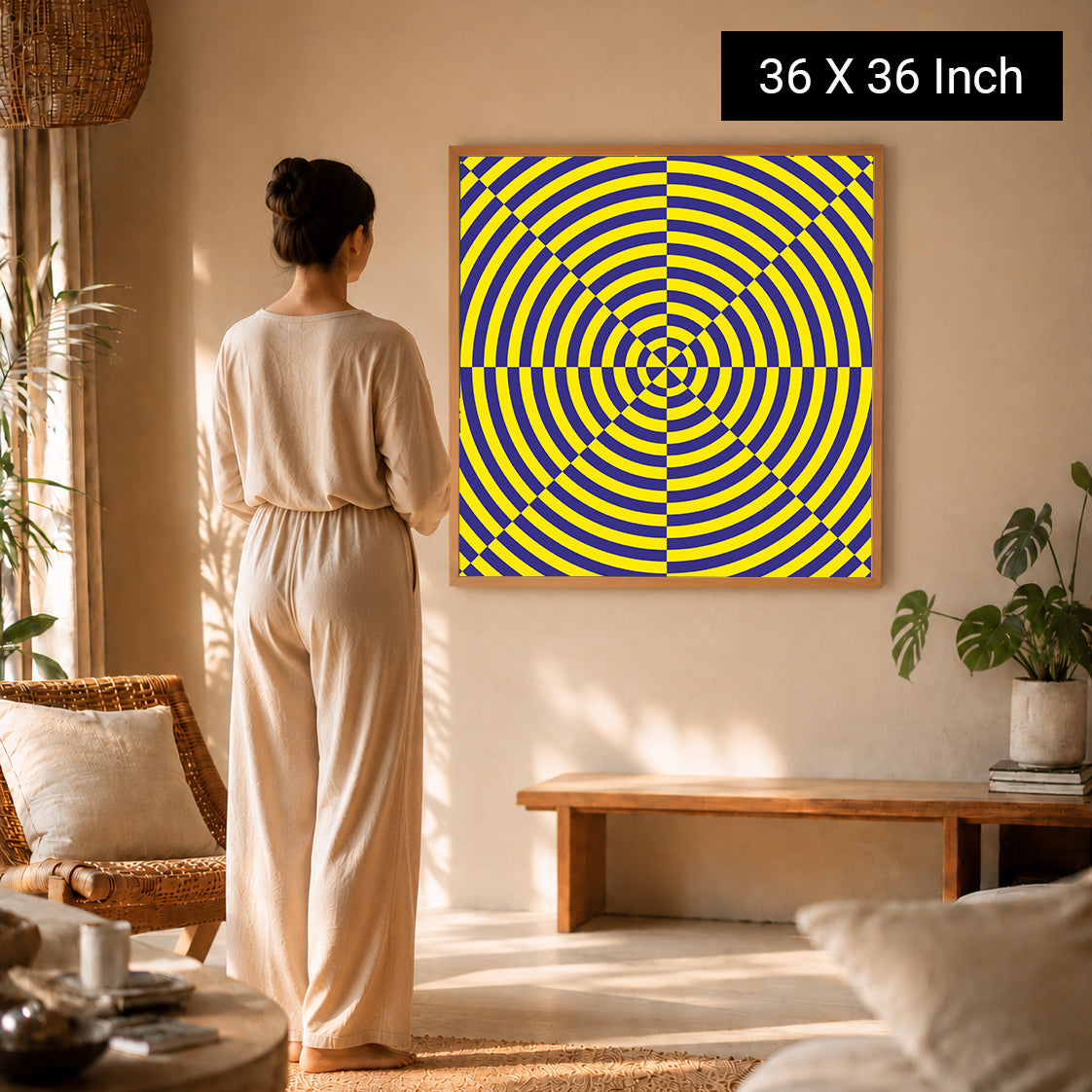Welcoming wall decoration for child and adolescent counseling rooms